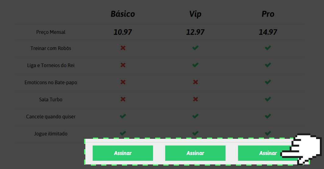 Como cancelar sua Assinatura – Jogos do Rei - Central de Ajuda